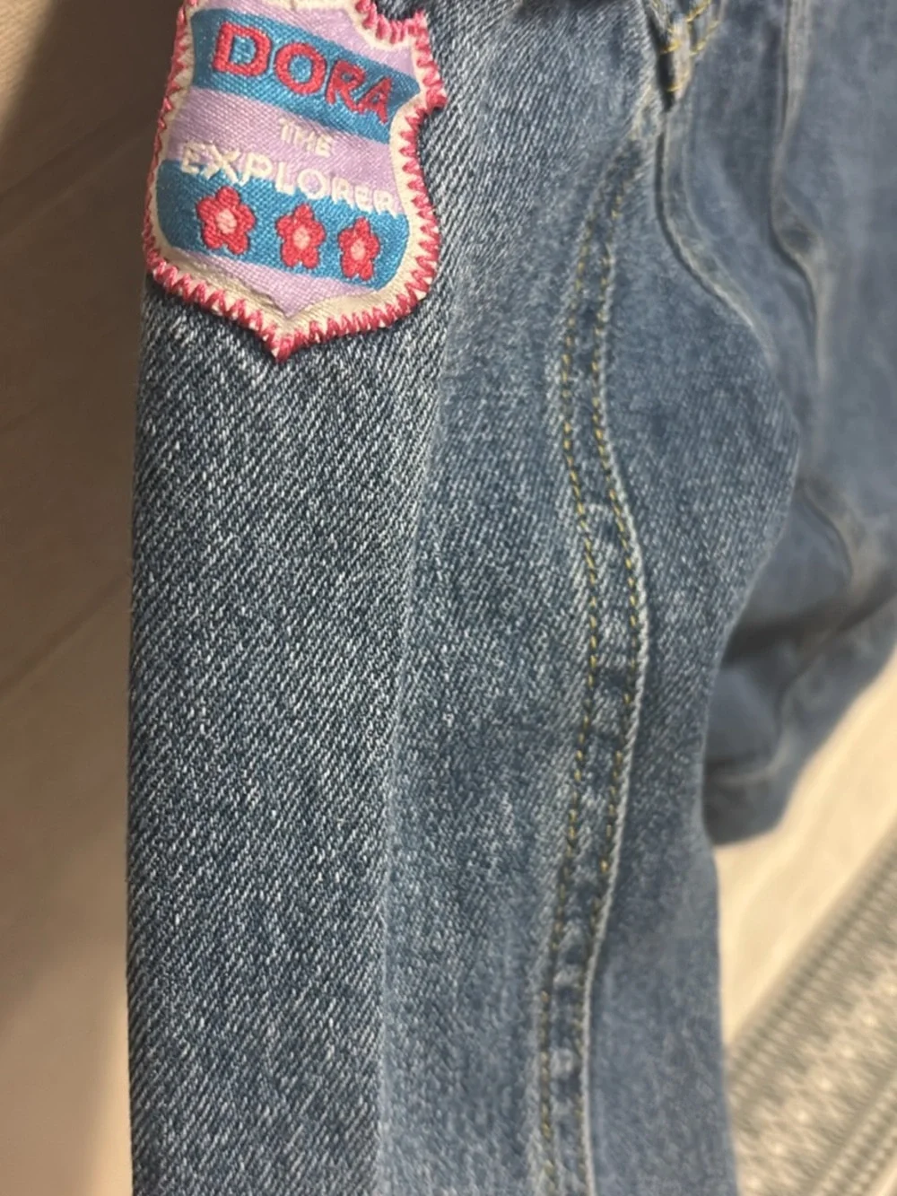 Girls' Dora the explorer denim jacked